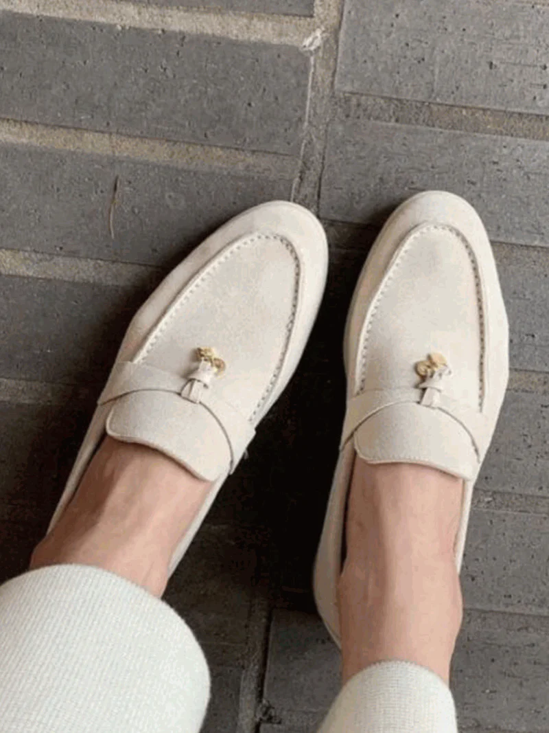 Heidi-Mode | Elegante Wildleder Loafer - Image 7