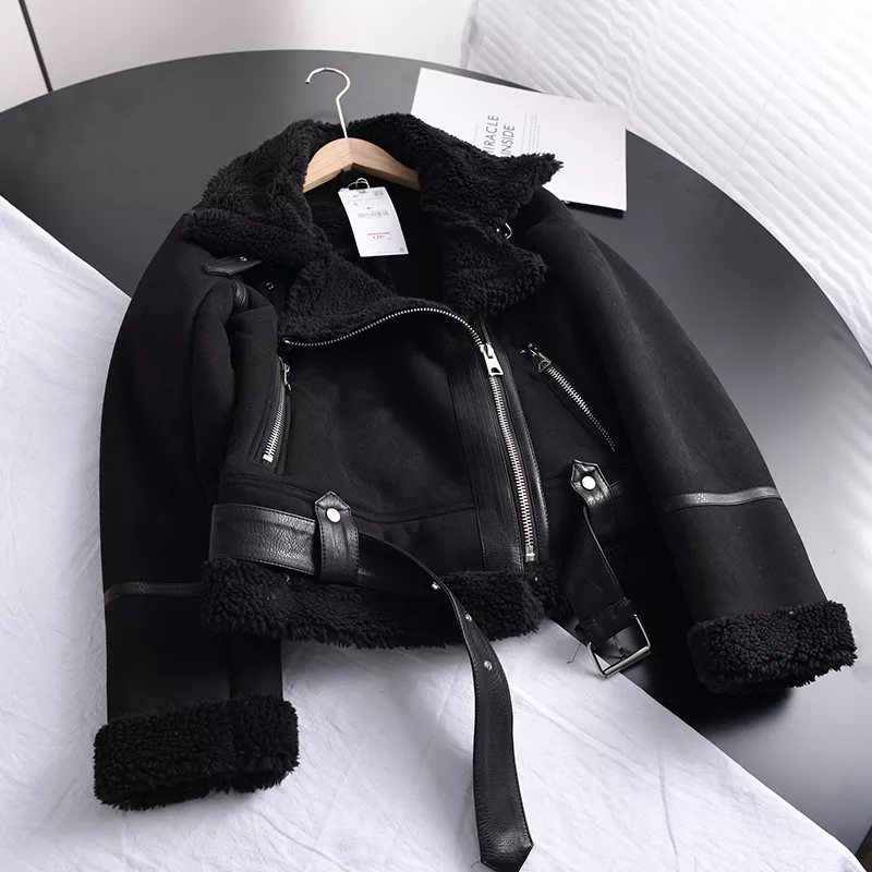 Heidi-Mode | Elegante Wildleder-Winterjacke für Frauen - Image 5