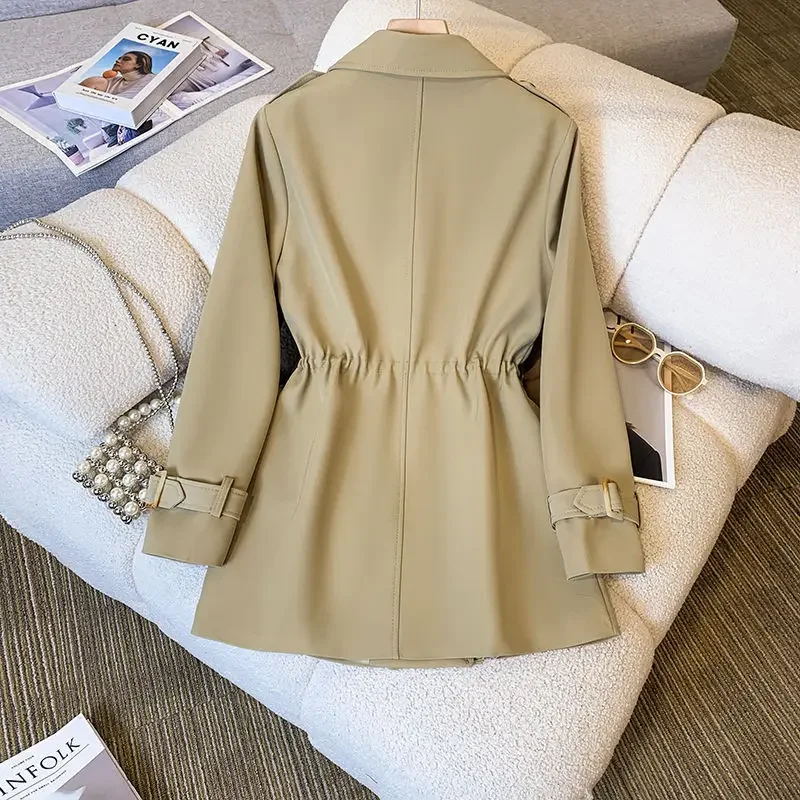 Heidi-Mode | Eleganter, Mittellanger Trenchcoat für Damen - Image 3