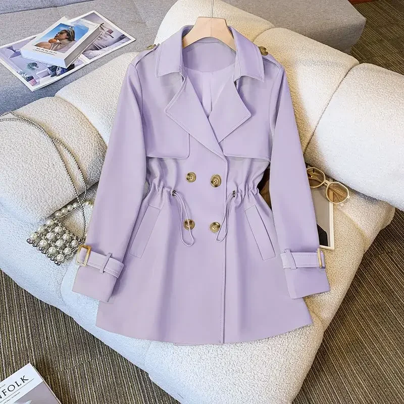 Heidi-Mode | Eleganter, Mittellanger Trenchcoat für Damen - Image 7