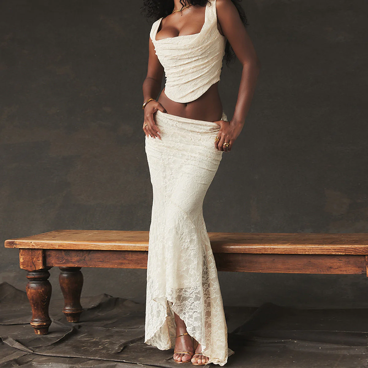 Heidi-Mode | Elegantes 2-Teiliges Kleider-Sat - Image 11