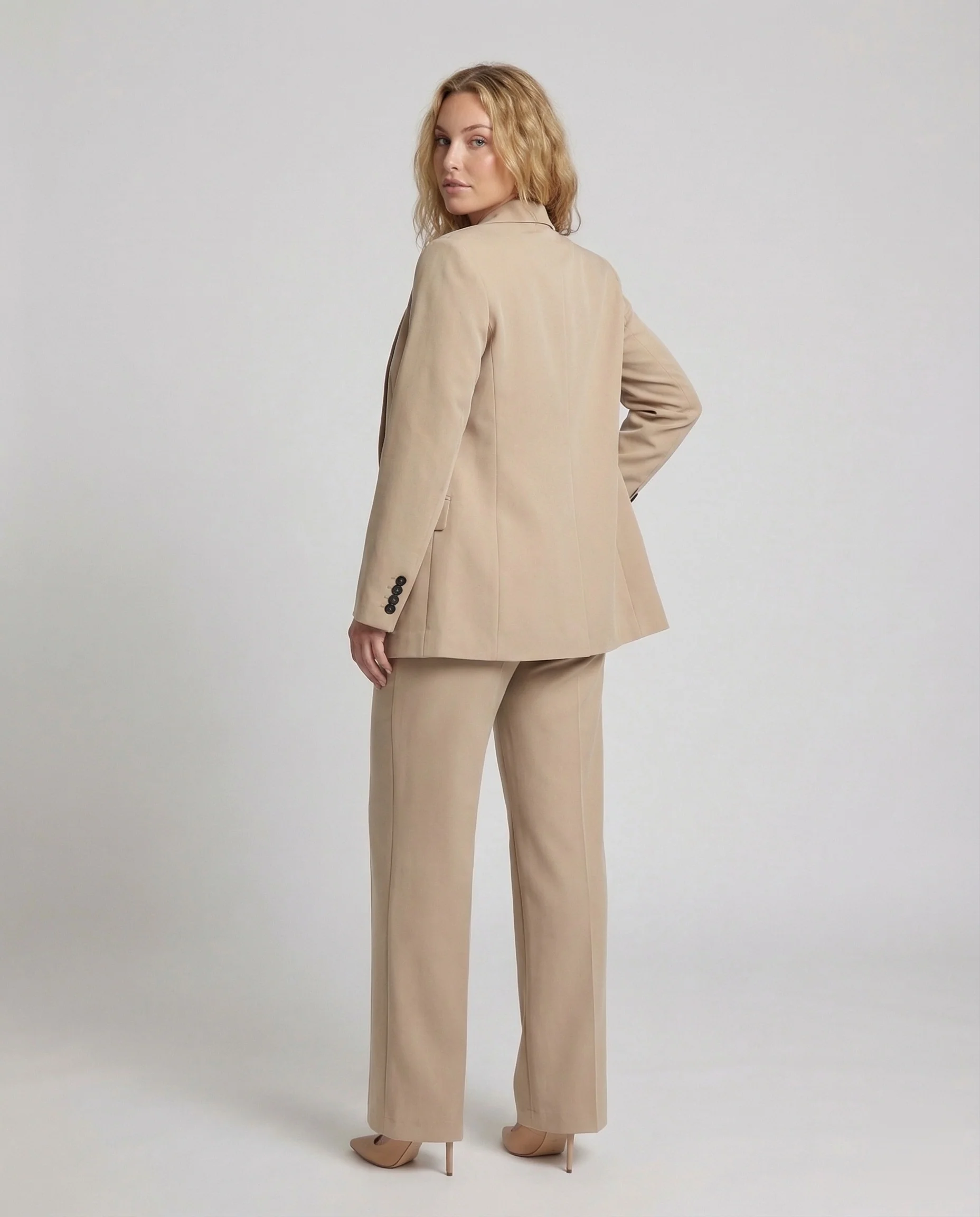 Damen Blazer-Set – Eleganter Zweiteiler mit Blazer & Hose, zeitloser Stil | Heidi-Mode - Image 2