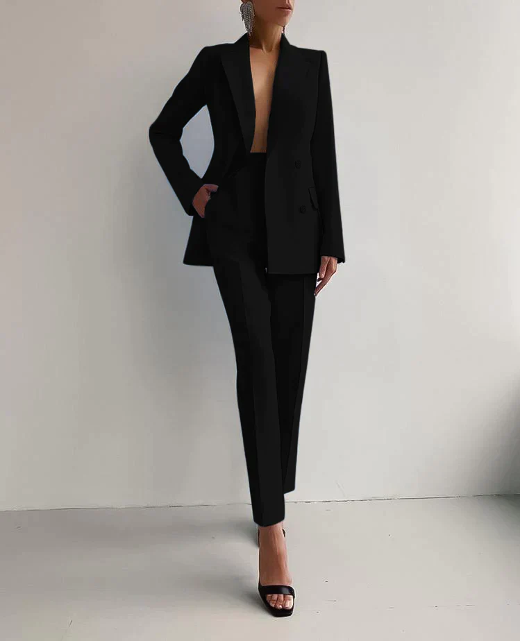 Heidi-Mode | Elegantes Blazer und Hosen Satz für Damen - Image 5