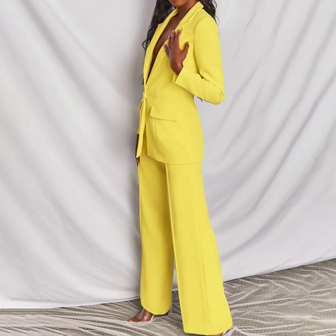 Heidi-Mode | Elegantes Blazer- und Hosenensemble - Image 2