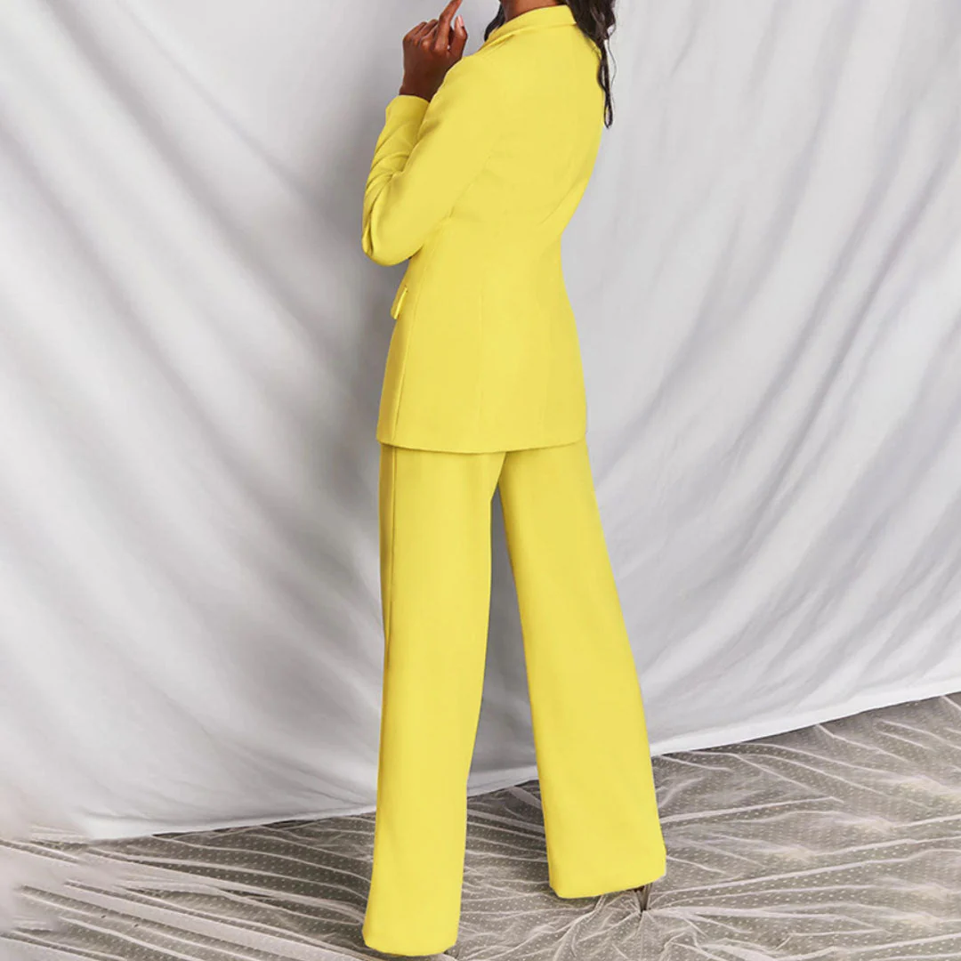 Heidi-Mode | Elegantes Blazer- und Hosenensemble - Image 3