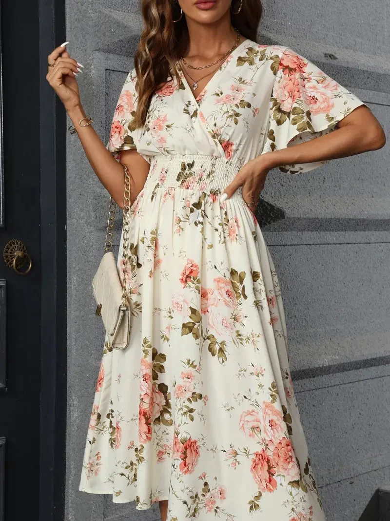 Heidi-Mode | Elegantes Blumen Kleid für Frühling und Sommer - Image 3