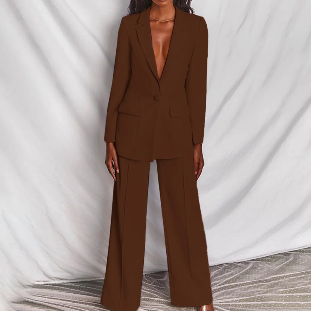 Heidi-Mode | Elegantes Business Satz [Blazer+Hose] Design - Image 4
