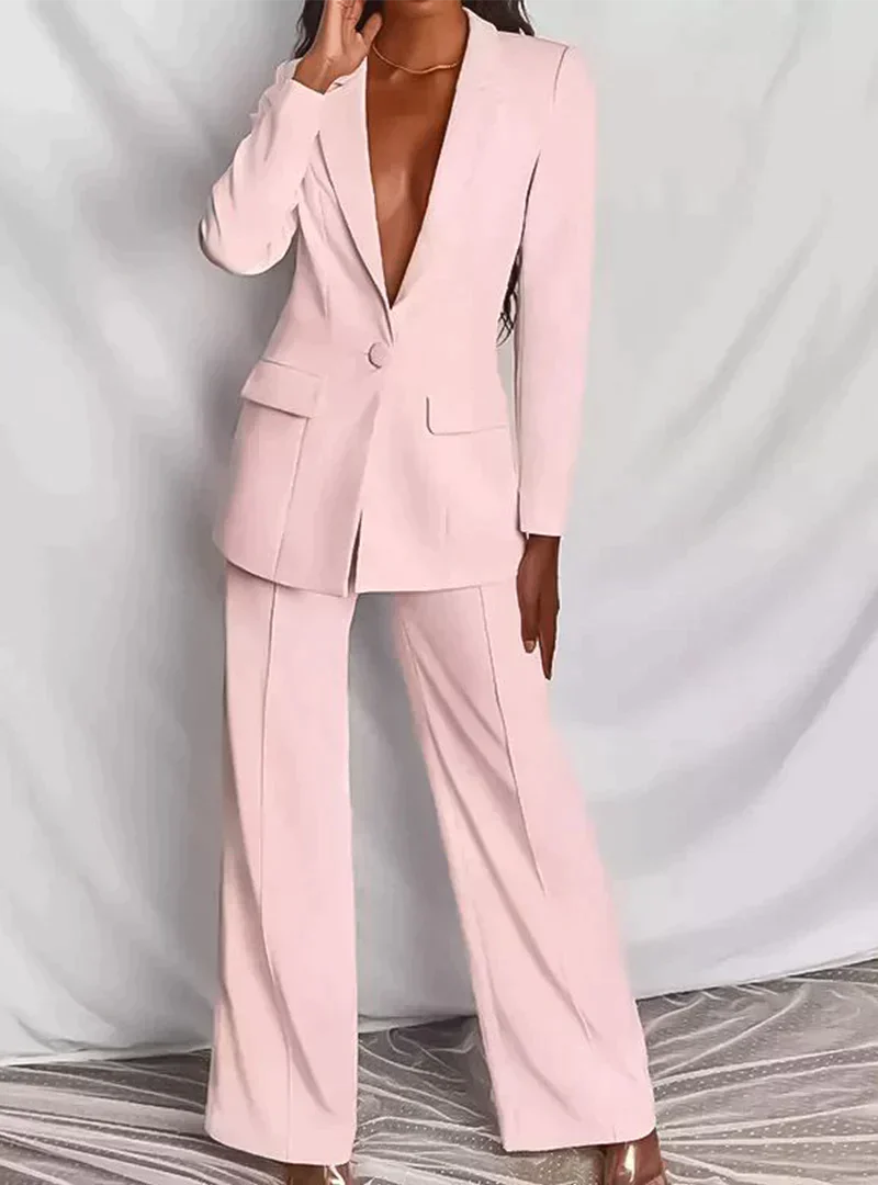 Heidi-Mode | Elegantes Ensemble Bestehend Aus Einem Edlen Blazer und Einer Eleganten Hose - Image 9