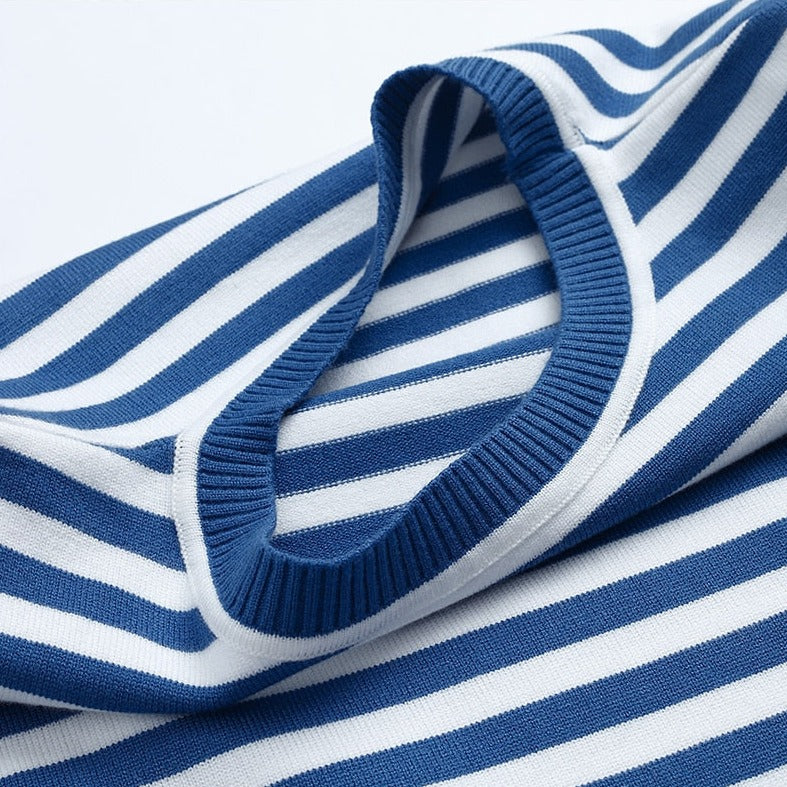 Heidi-Mode | Elegantes Gestreiftes T-Shirt - Sommerlich - Leichter Stoff - Image 3