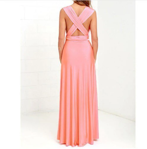 Heidi-Mode | Elegantes Halter-Maxikleid Ohne Rücken für Frauen - Image 10
