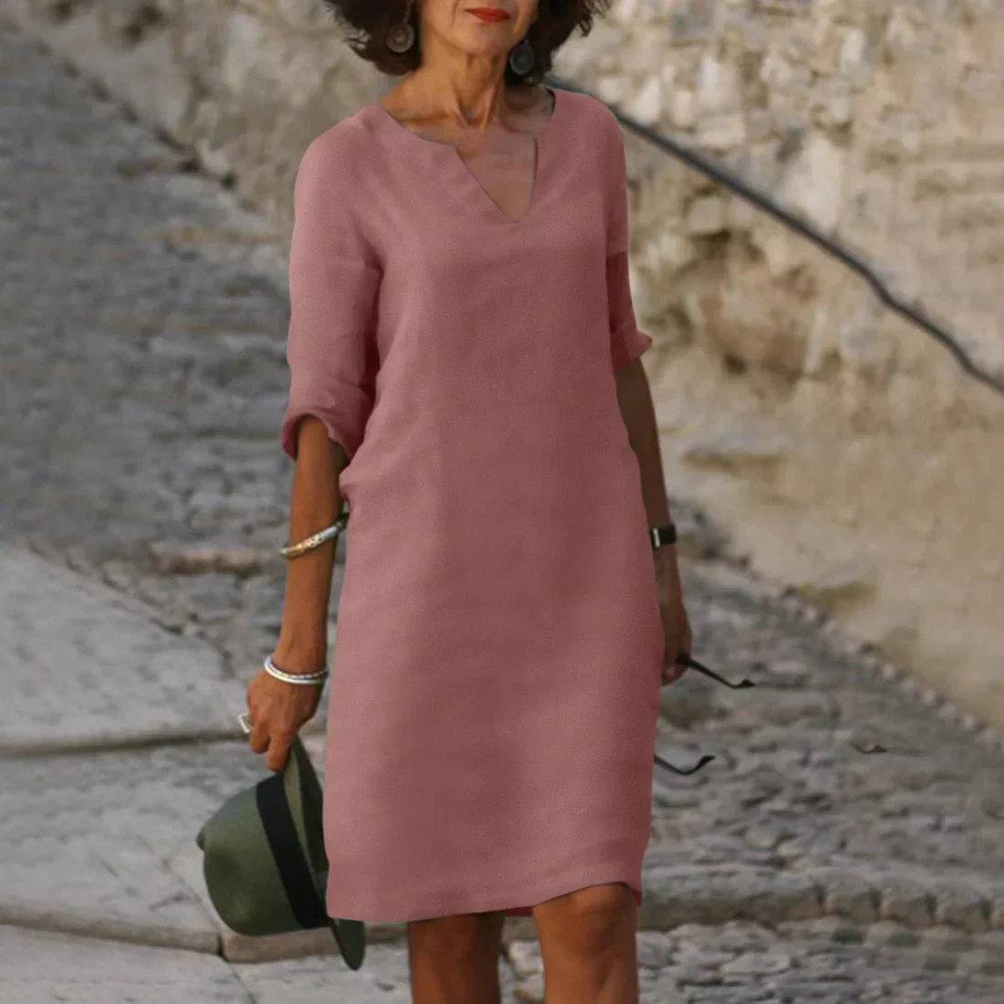 Heidi-Mode | Elegantes Knielanges Kleid - Image 7