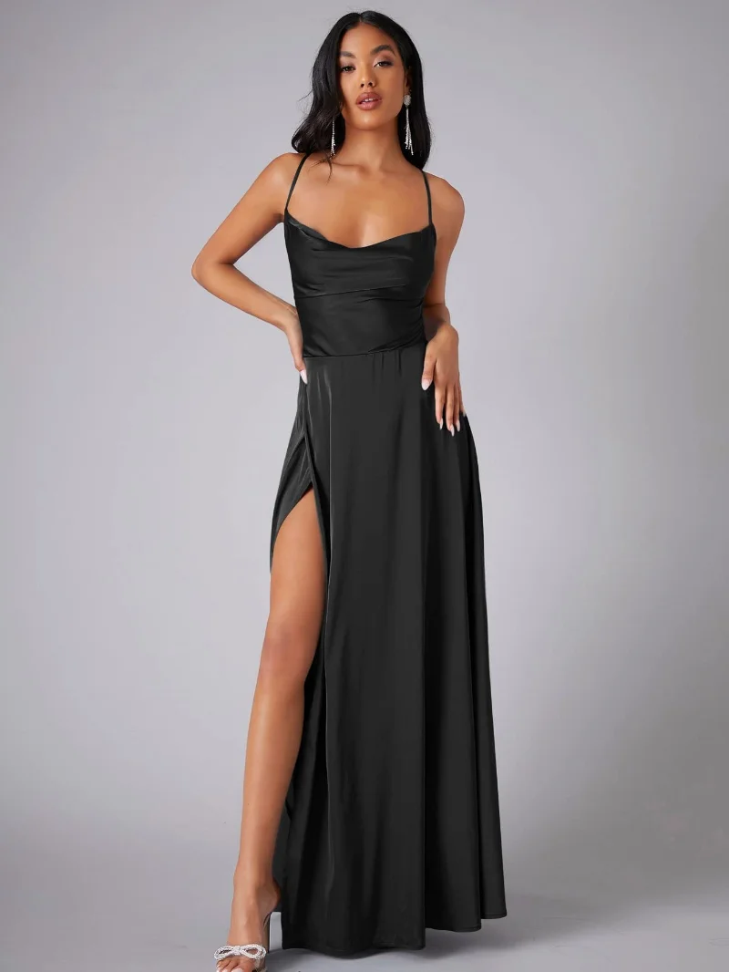 Heidi-Mode | Elegantes Maxikleid Aus Satin - Image 7