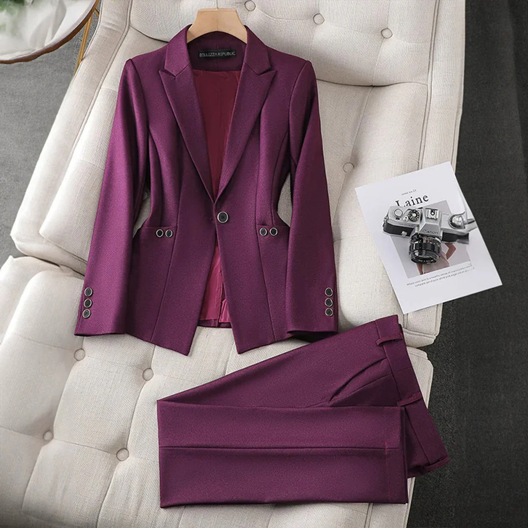 Heidi-Mode | Elegantes Satz Aus Blazer und Hose - Image 9