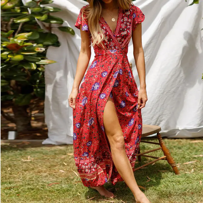 Heidi-Mode | Elegantes Sommer-Maxikleid mit Rüschen - Image 3