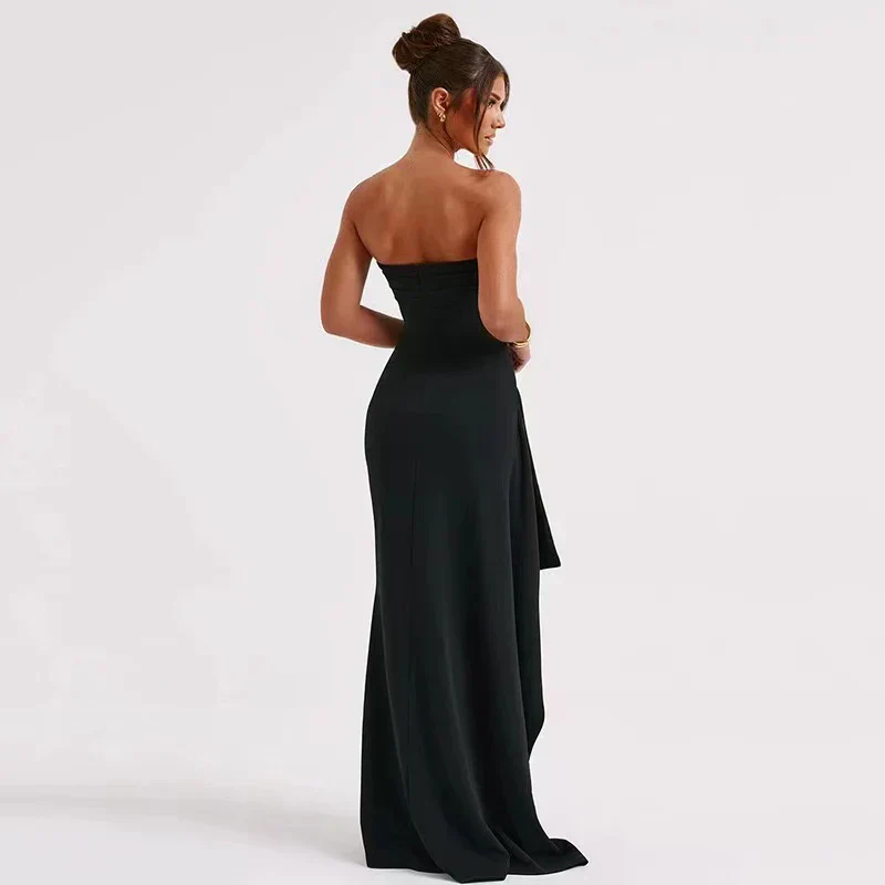Heidi-Mode | Elegantes Trägerloses Partykleid - Image 3
