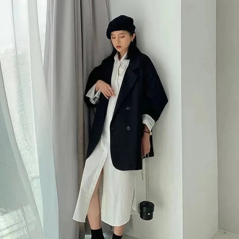 Heidi-Mode | Eleganz Vielfarbige Oversize-Blazer für Stil und Komfort - Image 2