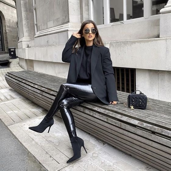 Heidi-Mode | Eng Geschnittene Lederhose mit Modernem Flair - Image 4