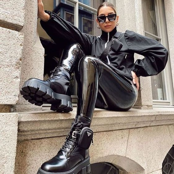 Heidi-Mode | Eng Geschnittene Lederhose mit Modernem Flair - Image 5