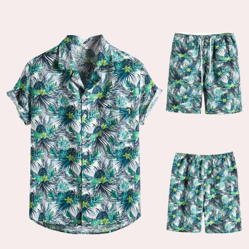 Heidi-Mode | Herren Hawaii Zweiteiler - Image 3
