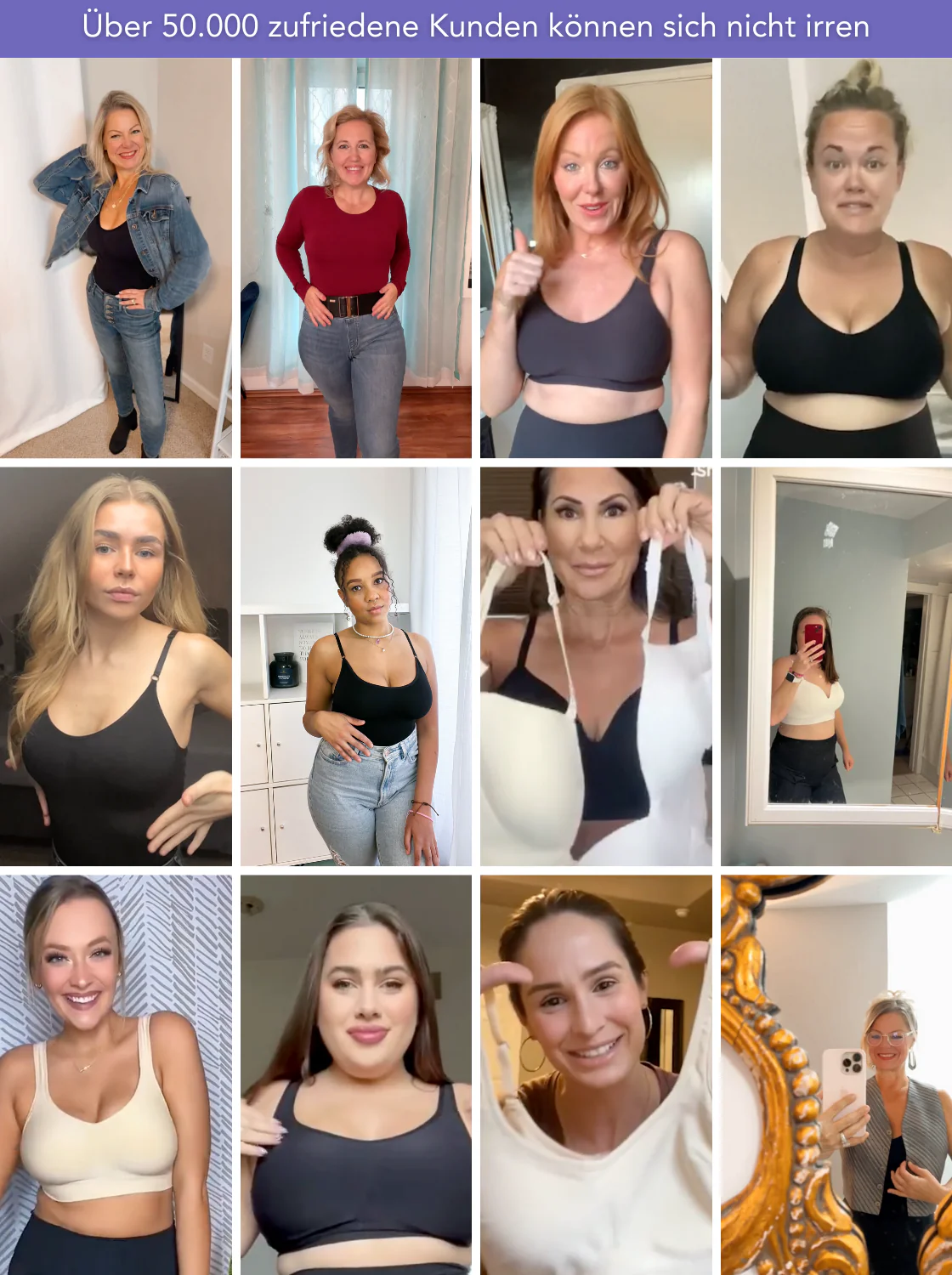 Heidi-Mode | Everyday Bügelfreier Shapewear Bh - Image 4