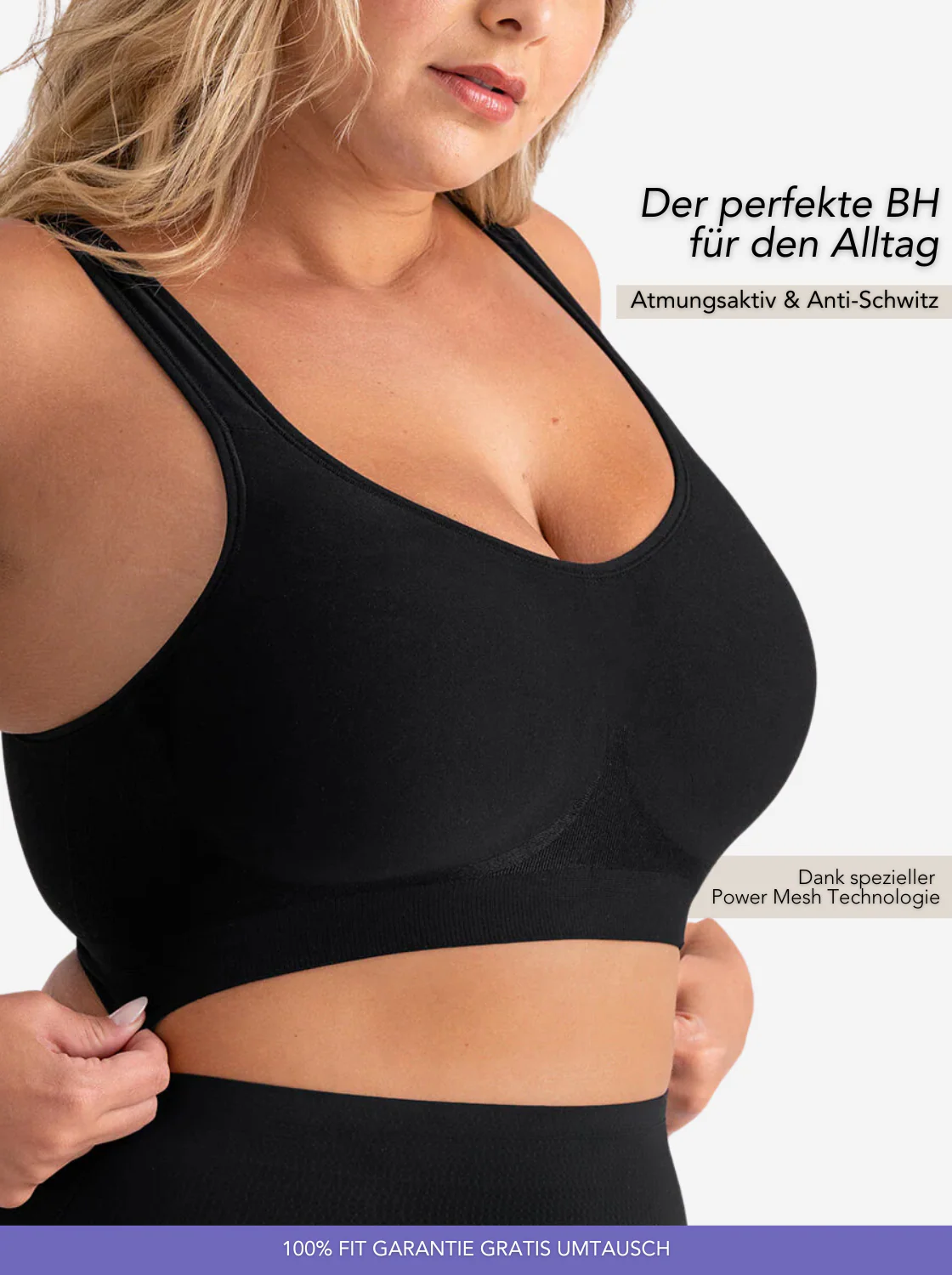 Heidi-Mode | Everyday Bügelfreier Shapewear Bh - Image 9