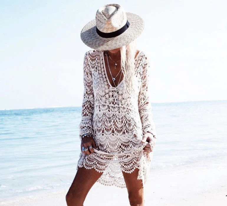 Heidi-Mode | Exklusive Beach Cover-Up Bademode Hemd Oberteile Up - Image 4
