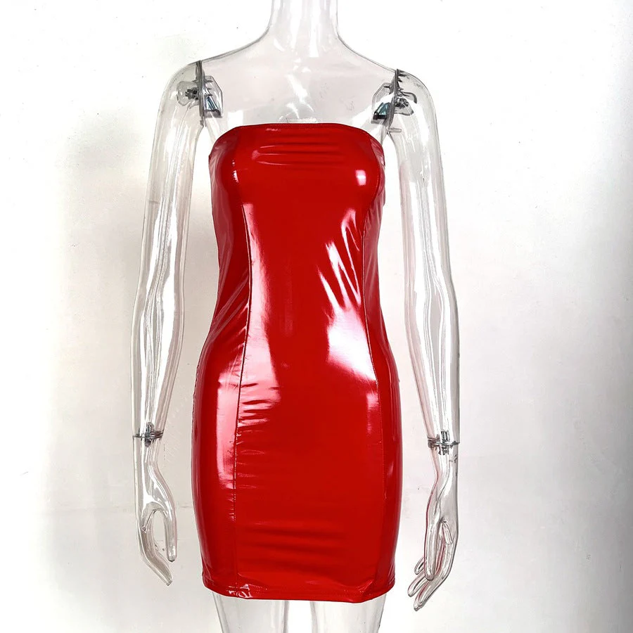 Heidi-Mode | Exponierte Brust Taille Sammelndes Bodycon Kleid - Image 4
