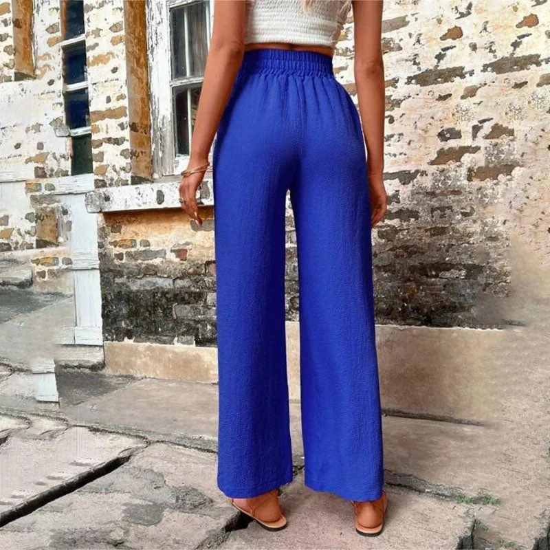 Heidi-Mode | Farbige Luftige Sommerhosen Damen mit Weitem Bein für Frauen - Image 21