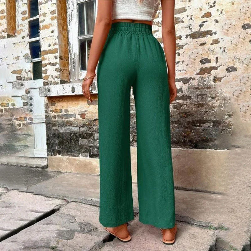 Heidi-Mode | Farbige Luftige Sommerhosen Damen mit Weitem Bein für Frauen - Image 29