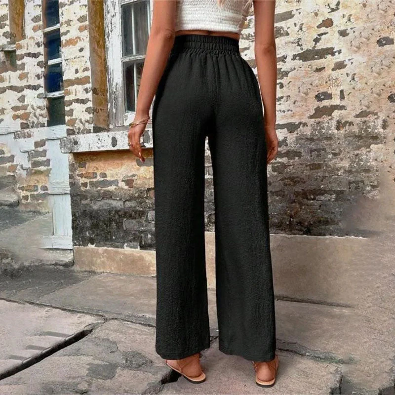 Heidi-Mode | Farbige Luftige Sommerhosen Damen mit Weitem Bein für Frauen - Image 7
