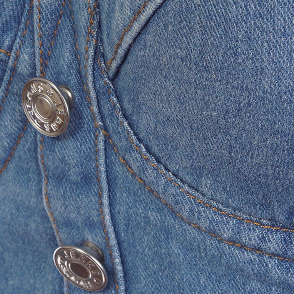 Heidi-Mode | Mode Sexy Jeans Damen Kurzes Oberteil - Image 3
