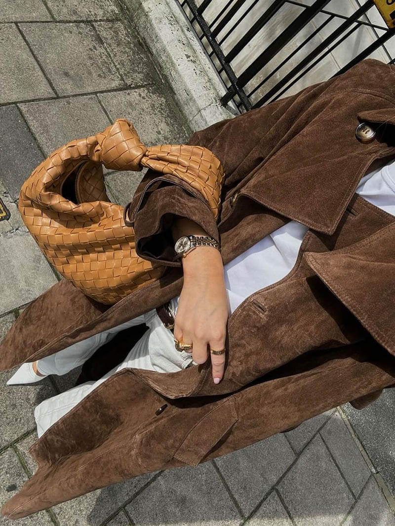 Heidi-Mode | Faux Suede Winterjacke für Damen - Image 12