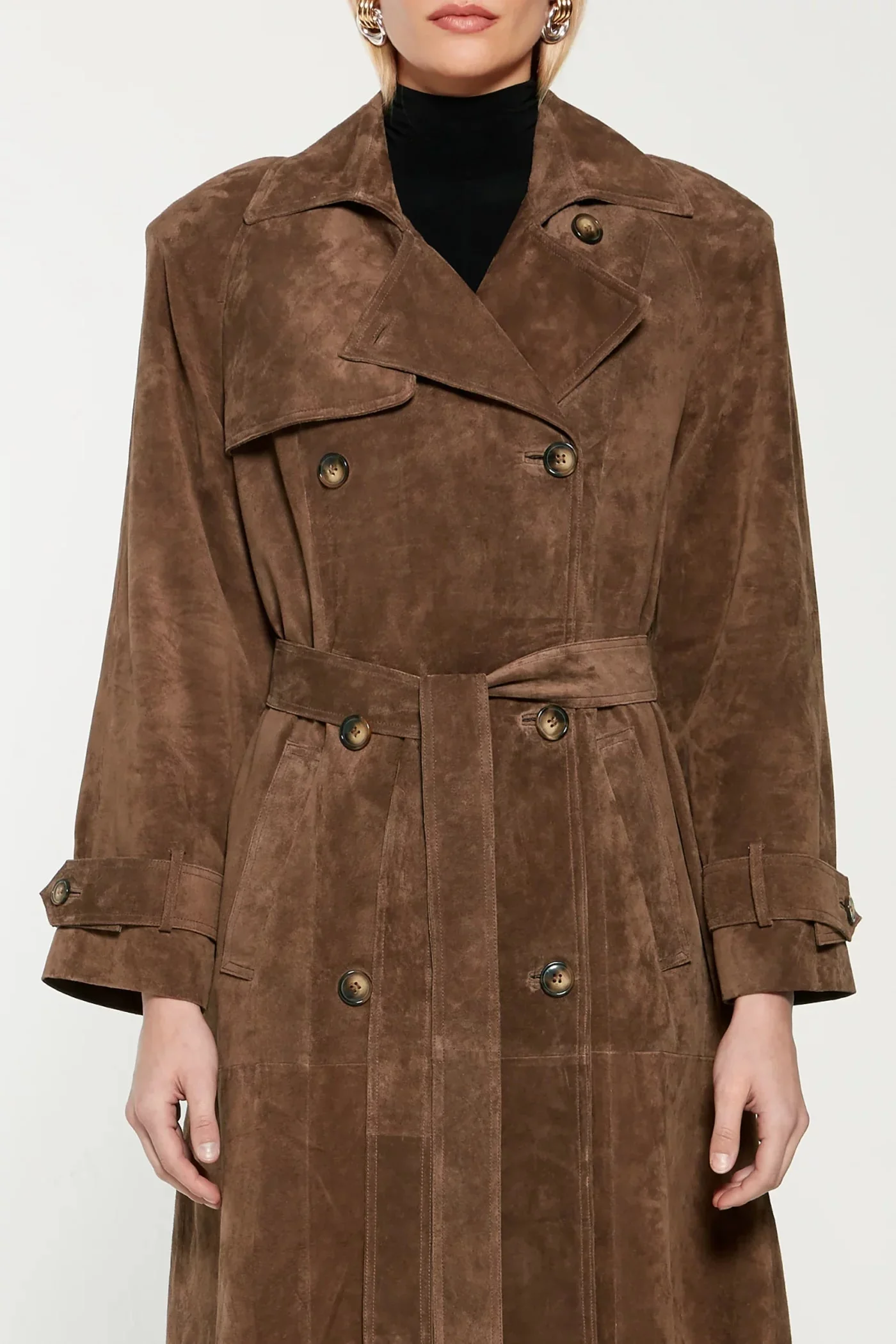 Heidi-Mode | Faux Suede Winterjacke für Damen - Image 16