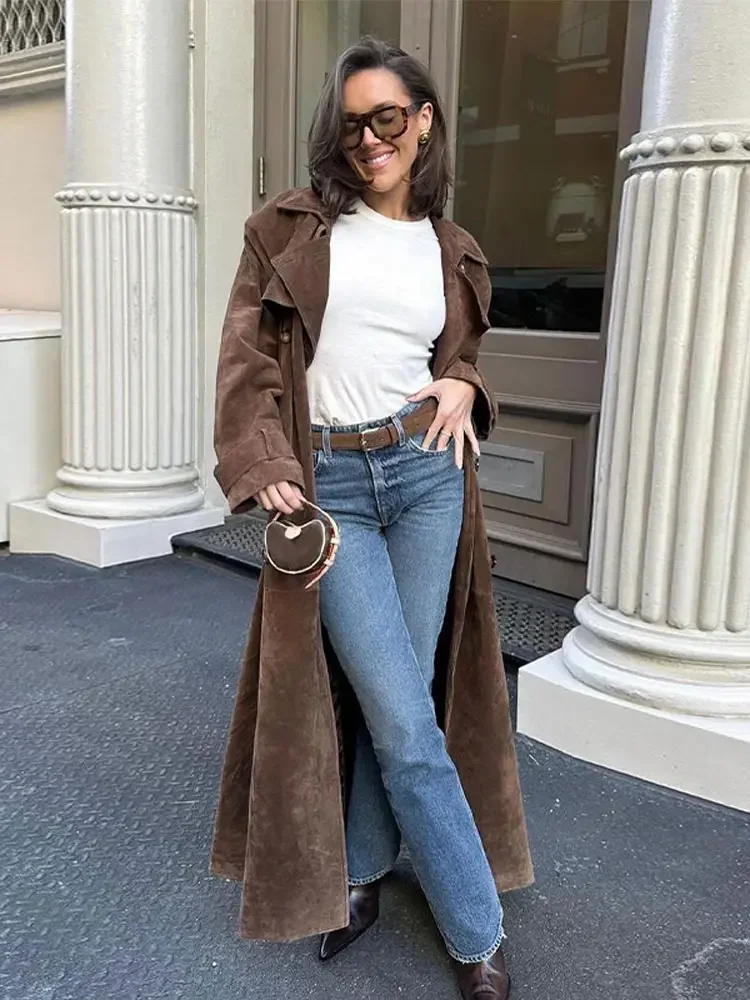 Heidi-Mode | Faux Suede Winterjacke für Damen - Image 7