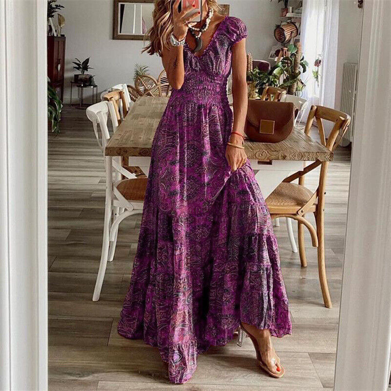 Heidi-Mode | Maßgeschneiderteres Langkleid Im Boho-Stil - Image 3