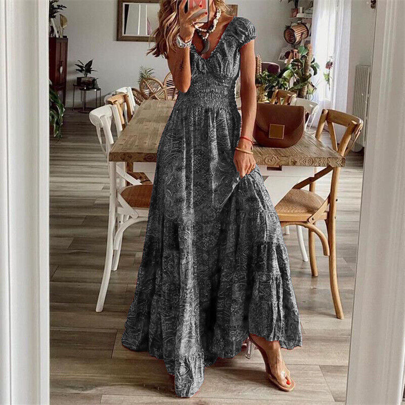 Heidi-Mode | Maßgeschneiderteres Langkleid Im Boho-Stil - Image 6