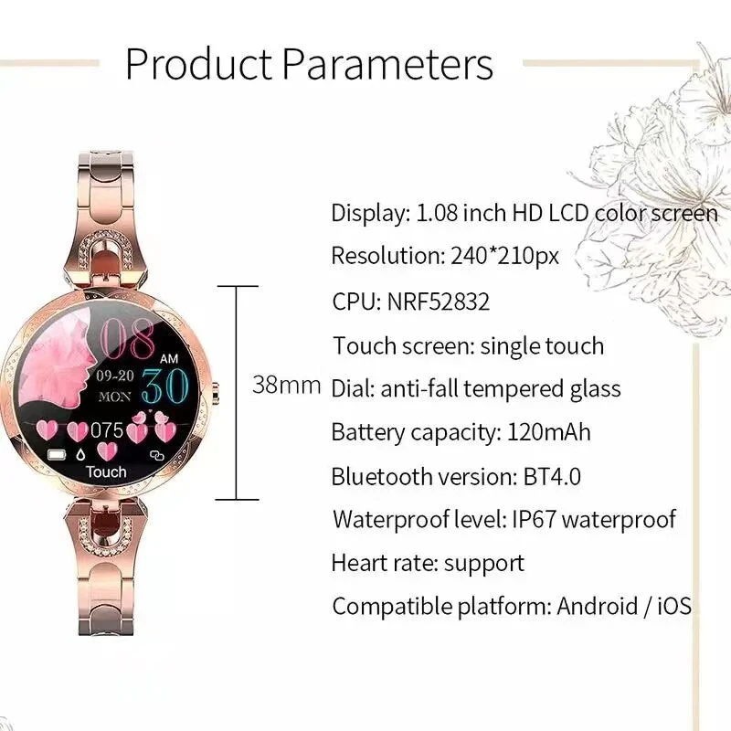Heidi-Mode | Fitnessuhr Aquafit Smartwatch - Image 2