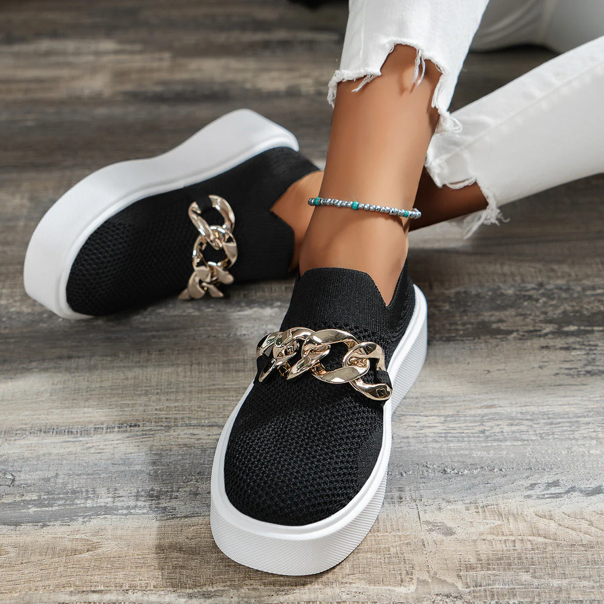 Heidi-Mode | Flachschuhe für Damen - Atmungsaktive Mesh-Schuhe - Image 7