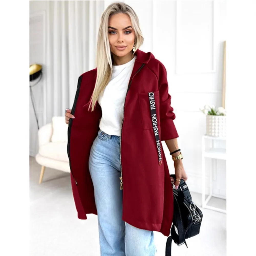 Heidi-Mode | Fleece Hoodie Jacke - Damen Winterjacke - Image 2