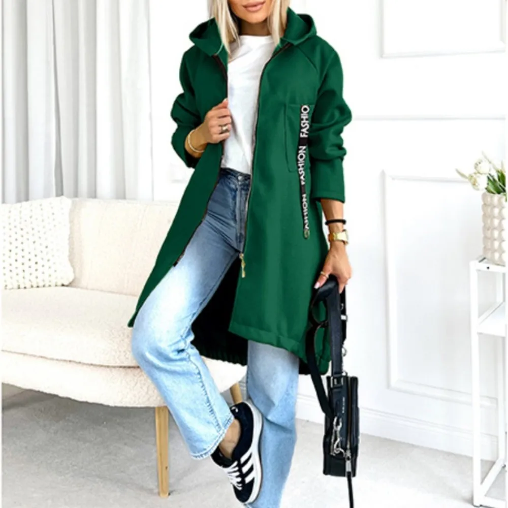Heidi-Mode | Fleece Hoodie Jacke - Damen Winterjacke - Image 4