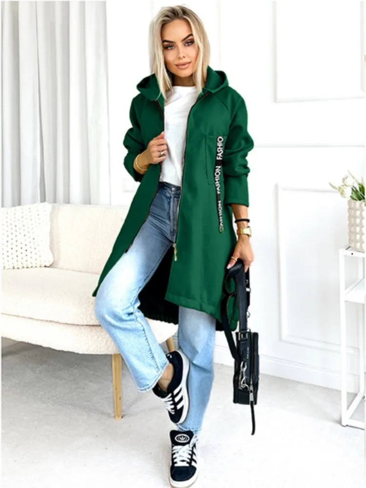 Heidi-Mode | Fleece Hoodie Jacke - Damen Winterjacke - Image 6