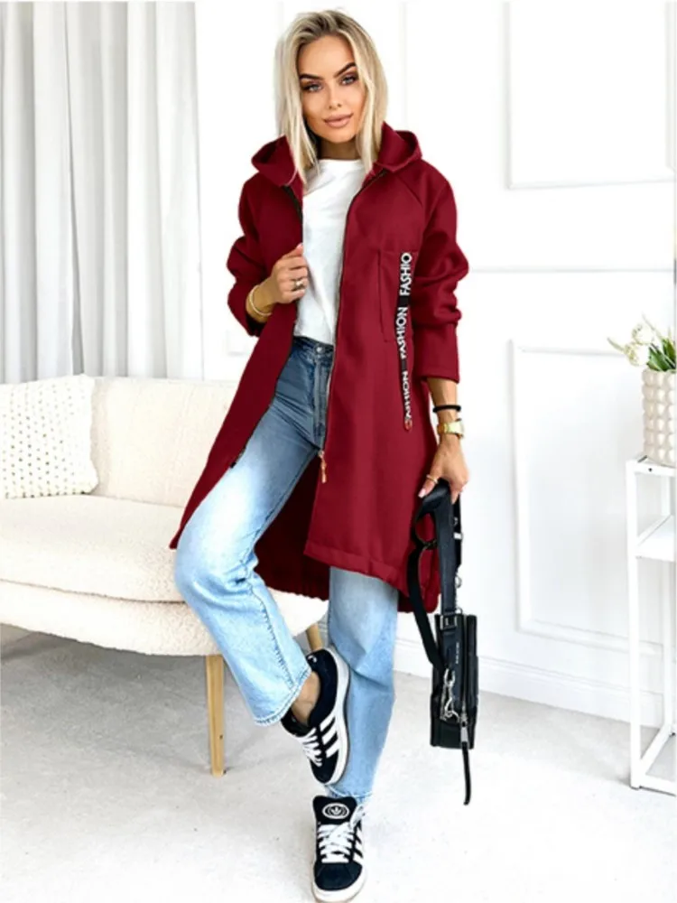 Heidi-Mode | Fleece Hoodie Jacke - Damen Winterjacke - Image 7