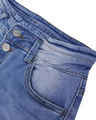 Heidi-Mode | Flex Knopf Hohe Taille Jeanshose für Damen - Image 5