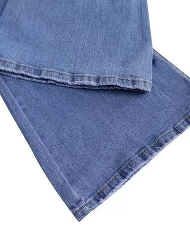Heidi-Mode | Flex Knopf Hohe Taille Jeanshose für Damen - Image 6