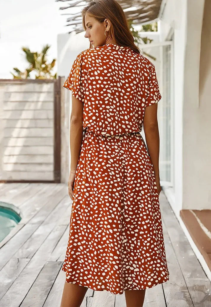 Heidi-Mode | Flowy Boho Stil Kleid - Image 2