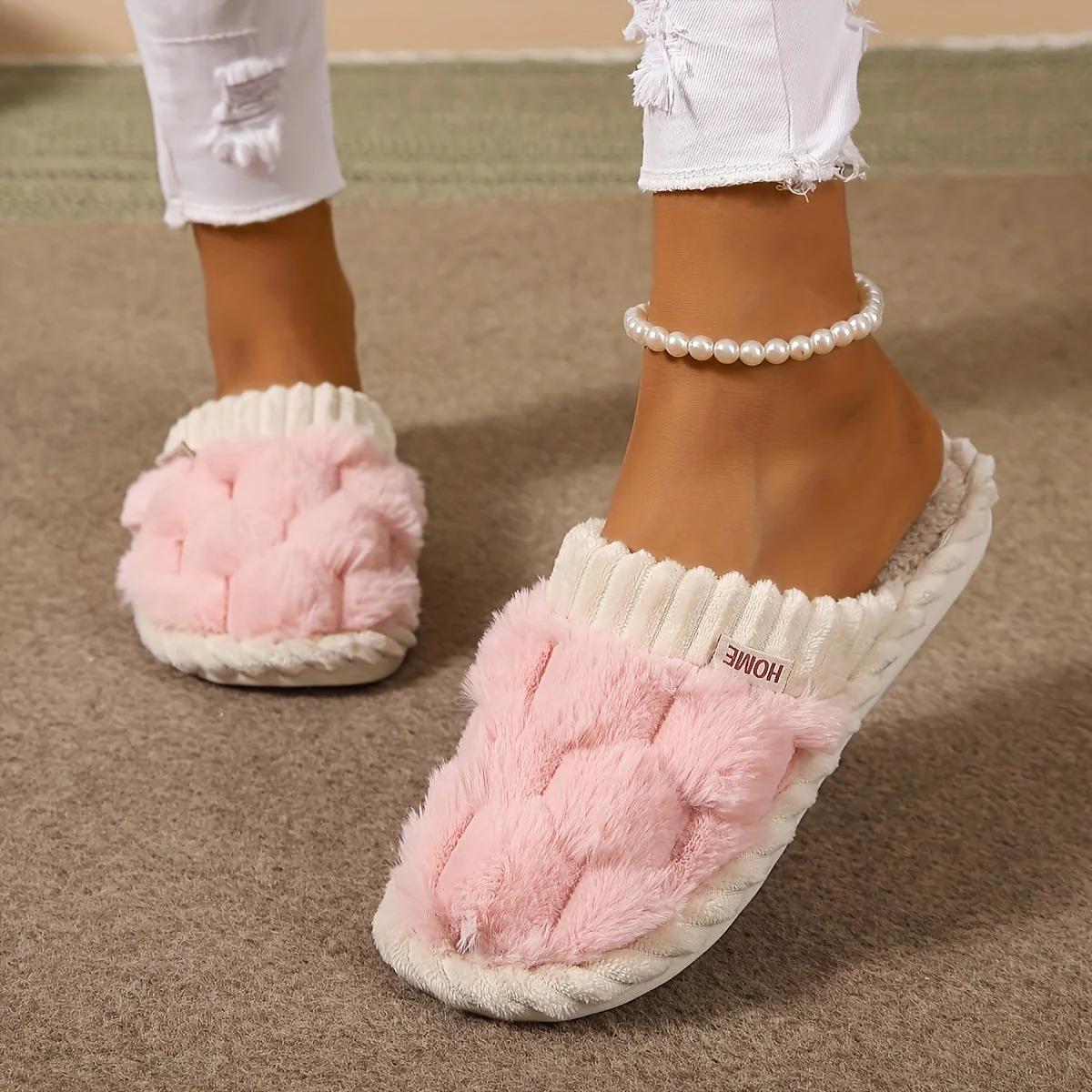 Heidi-Mode | Pelzige Schuhe für Frauen [Letzter Tag Rabatt - Image 11