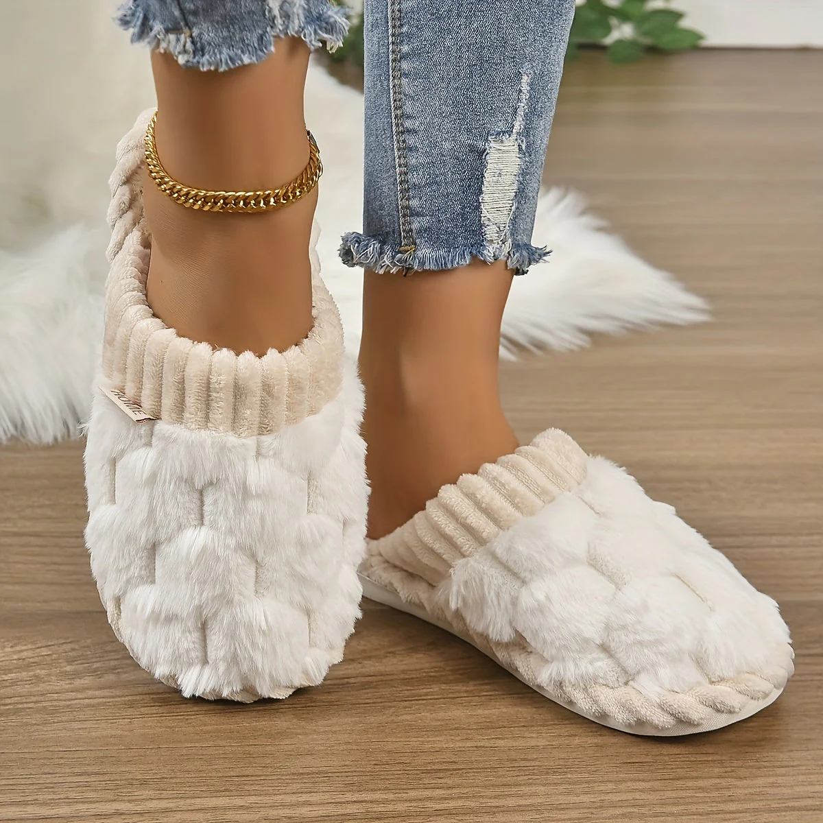 Heidi-Mode | Pelzige Schuhe für Frauen [Letzter Tag Rabatt - Image 13