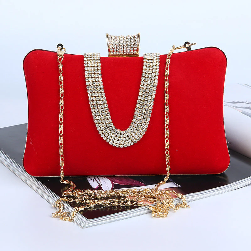 Heidi-Mode | Förmige Diamant-Wildleder-Tasche - Image 3