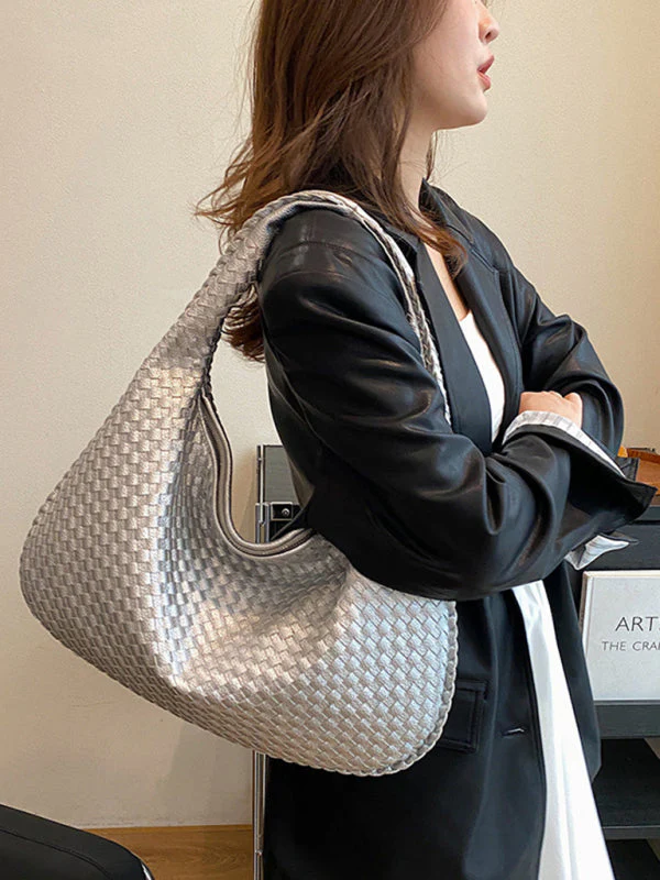 Heidi-Mode | Französische Hochwertige Gewebte Tasche, Vielseitige Schulter Achseltasche, Nischenstruktur Tragbare Pendeltasche - Image 11