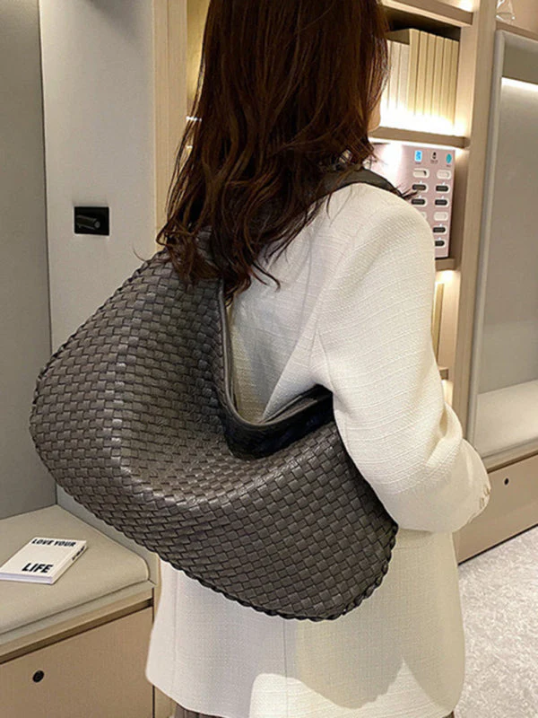Heidi-Mode | Französische Hochwertige Gewebte Tasche, Vielseitige Schulter Achseltasche, Nischenstruktur Tragbare Pendeltasche - Image 22